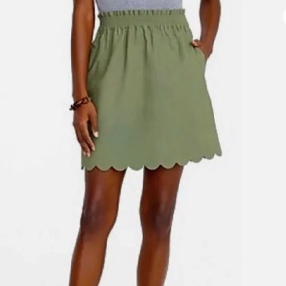 J Crew Linen Skirt (6) - Picture 2 of 8